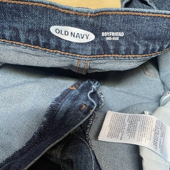 Old Navy Boyfriend Jeans (size 10) - Picture 2 of 3